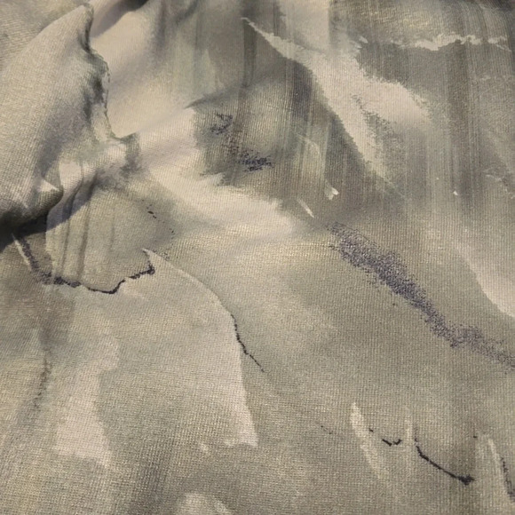 One World Abstract Design Grey & White Long Sleeve Top size 3X - Picture 6 of 14